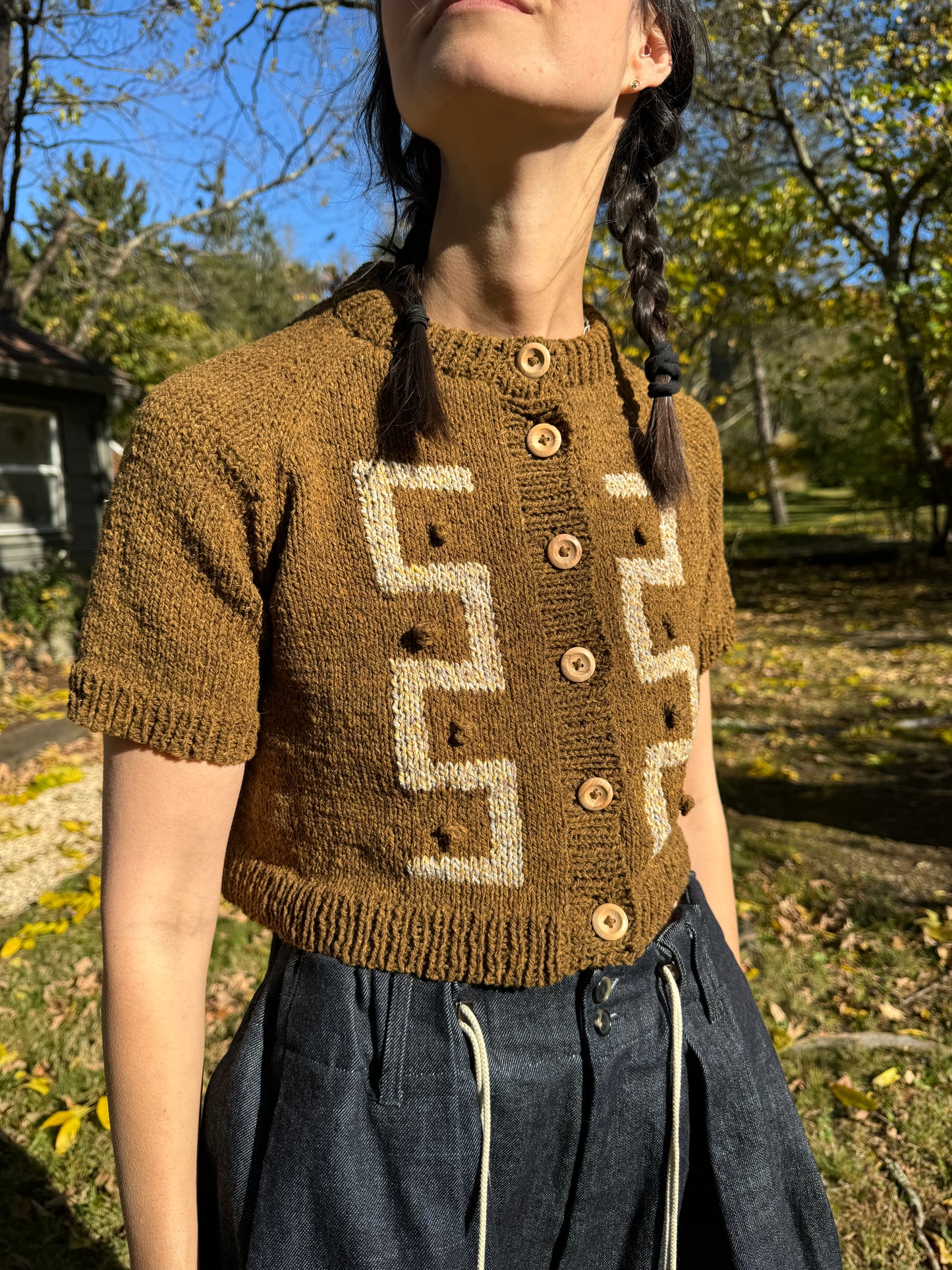 Key Cardigan Tee Pattern