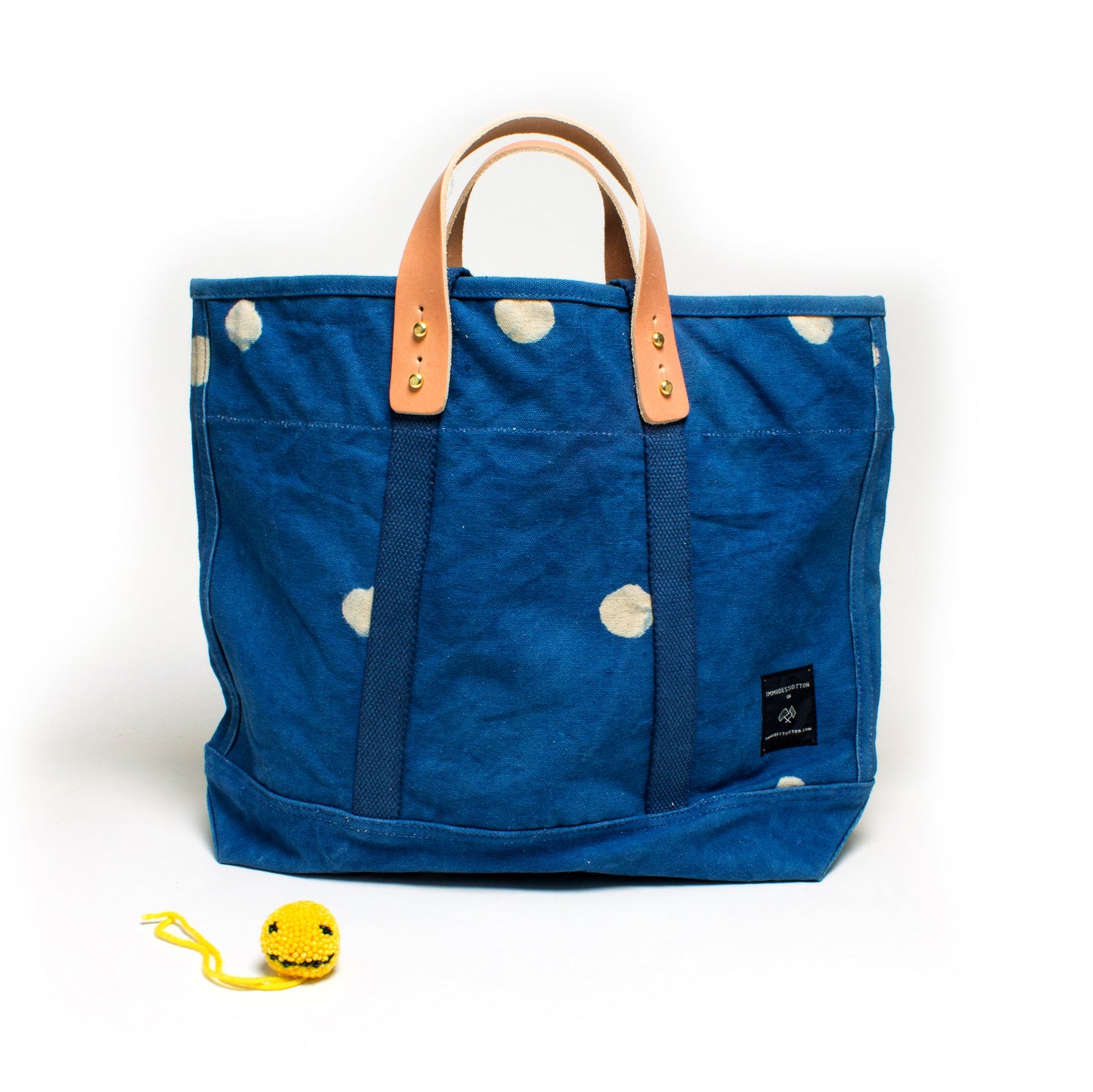 Small East West Tote- Indigo Moon