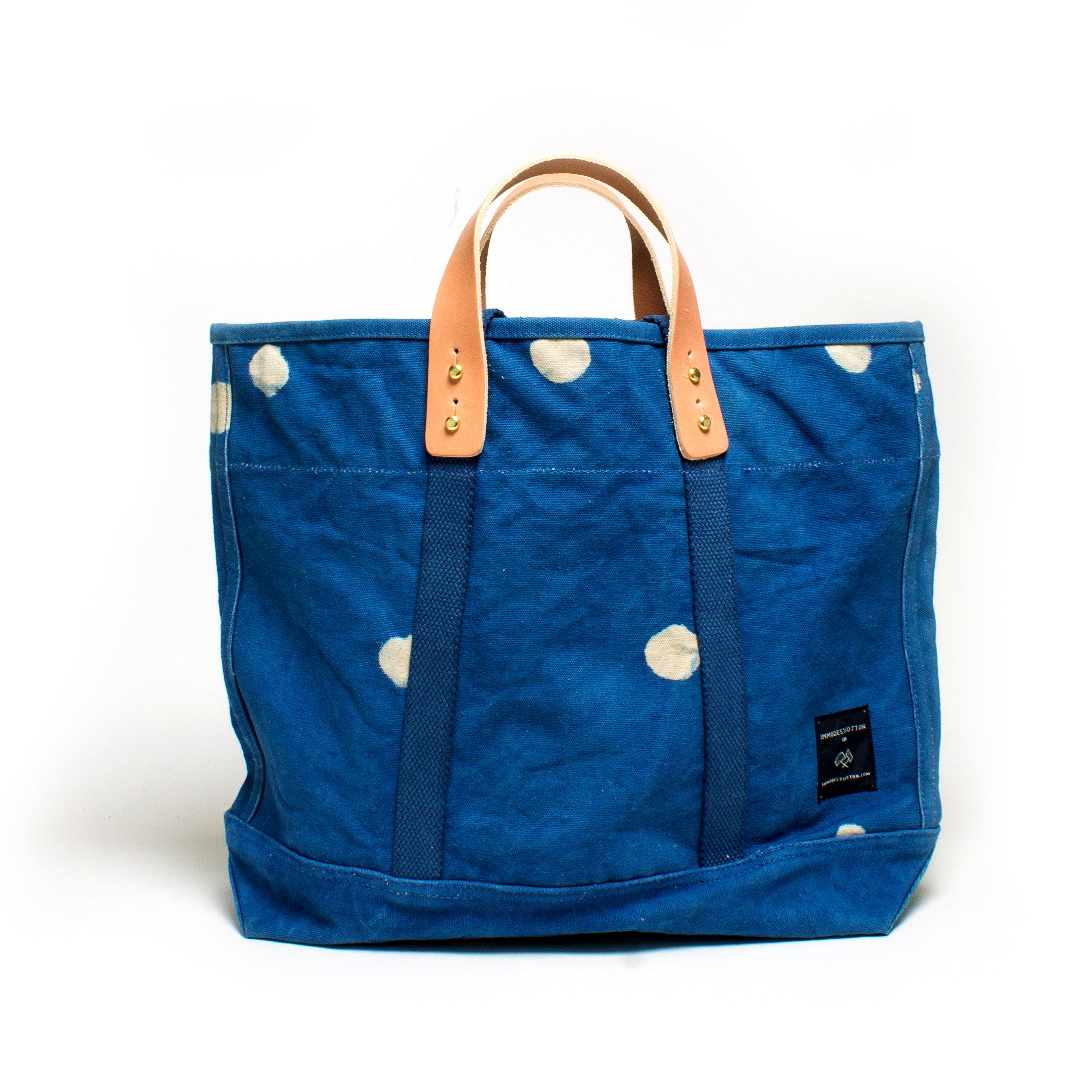 Small East West Tote- Indigo Moon