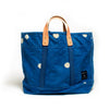 Small East West Tote- Indigo Moon