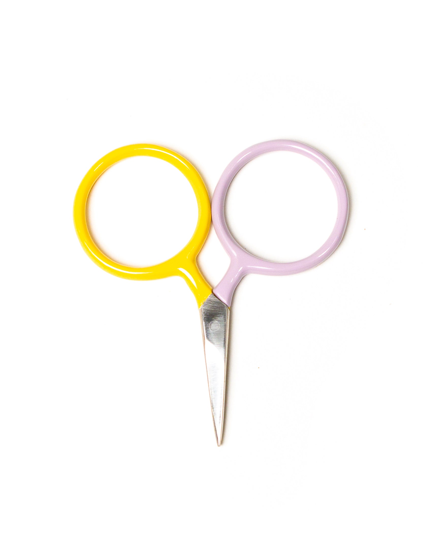 Two Tone Circle Mini Scissors