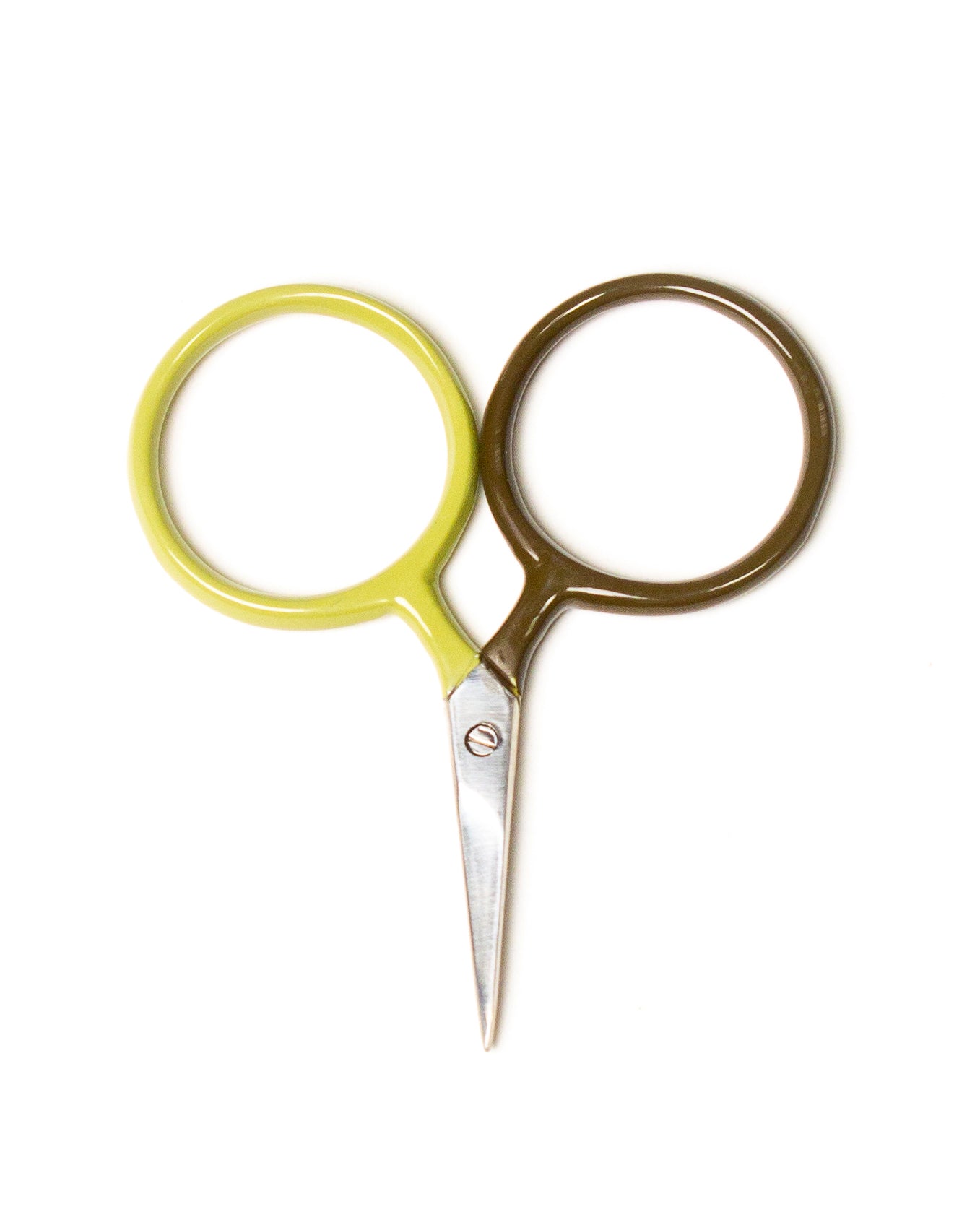 Two Tone Circle Mini Scissors