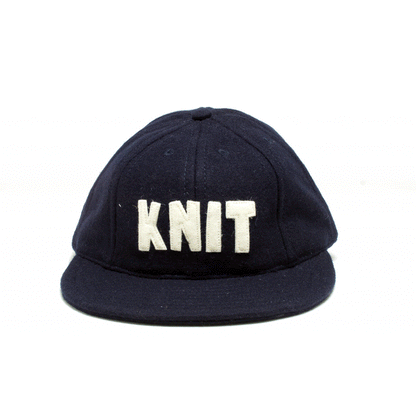 PREORDER Ebbets Field Vintage Wool Cap- Navy and Cream