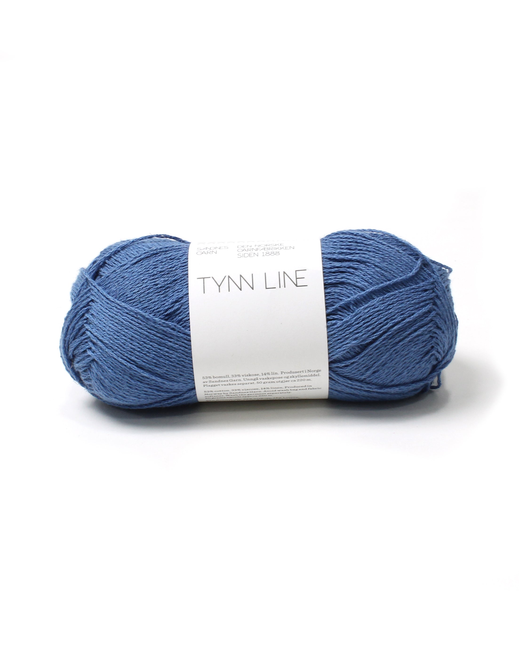 Sandes Garn - Tynn Line - 6044 Regatta Blue
