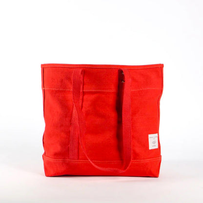 Small East West Tote- Persimmon
