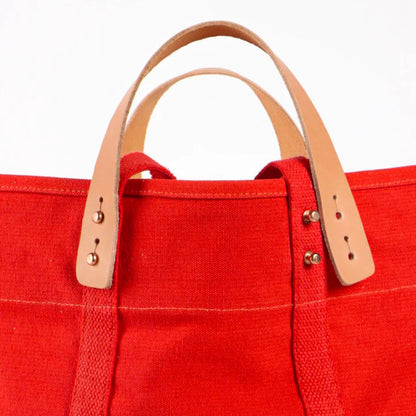 Small East West Tote- Persimmon