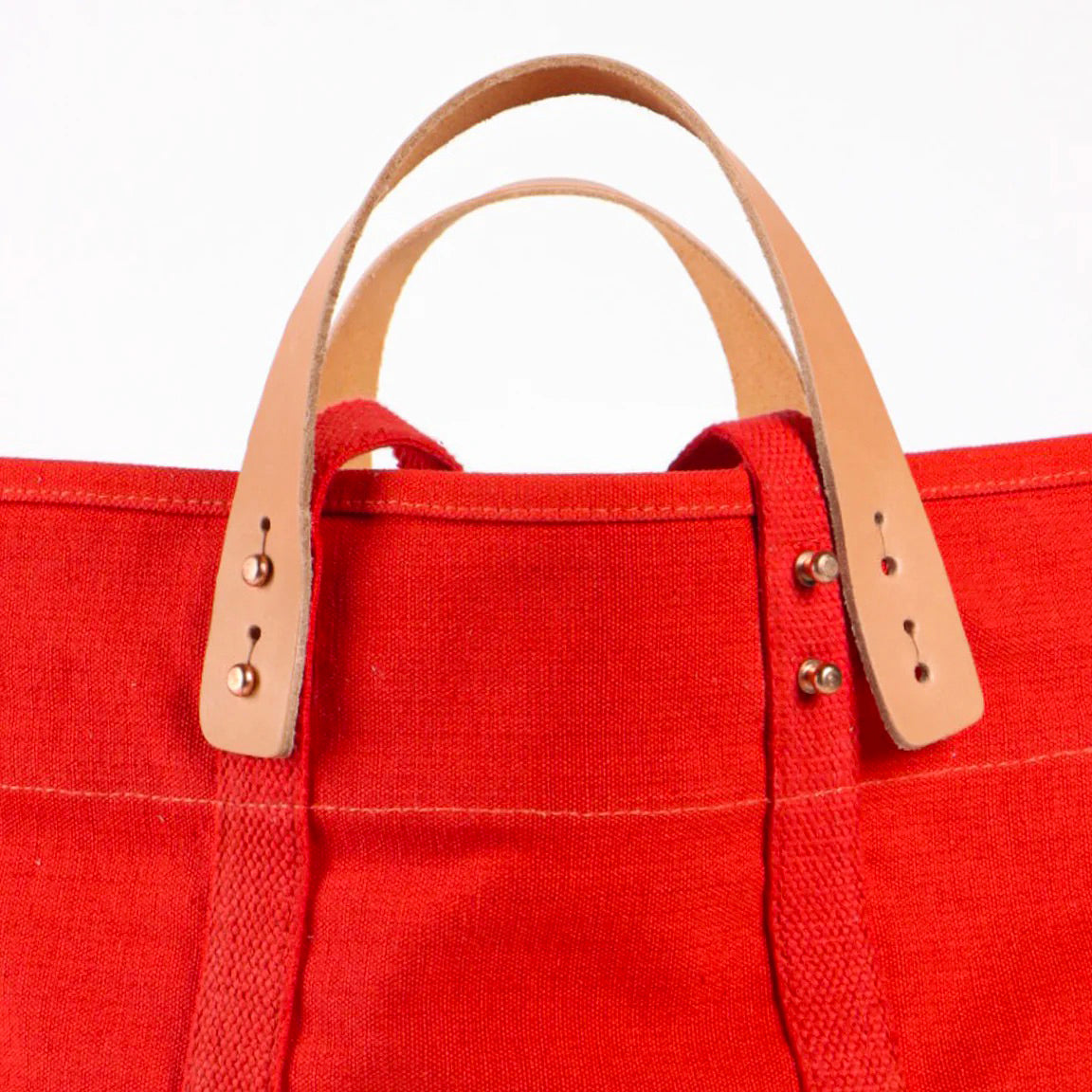 Small East West Tote - Persimmon