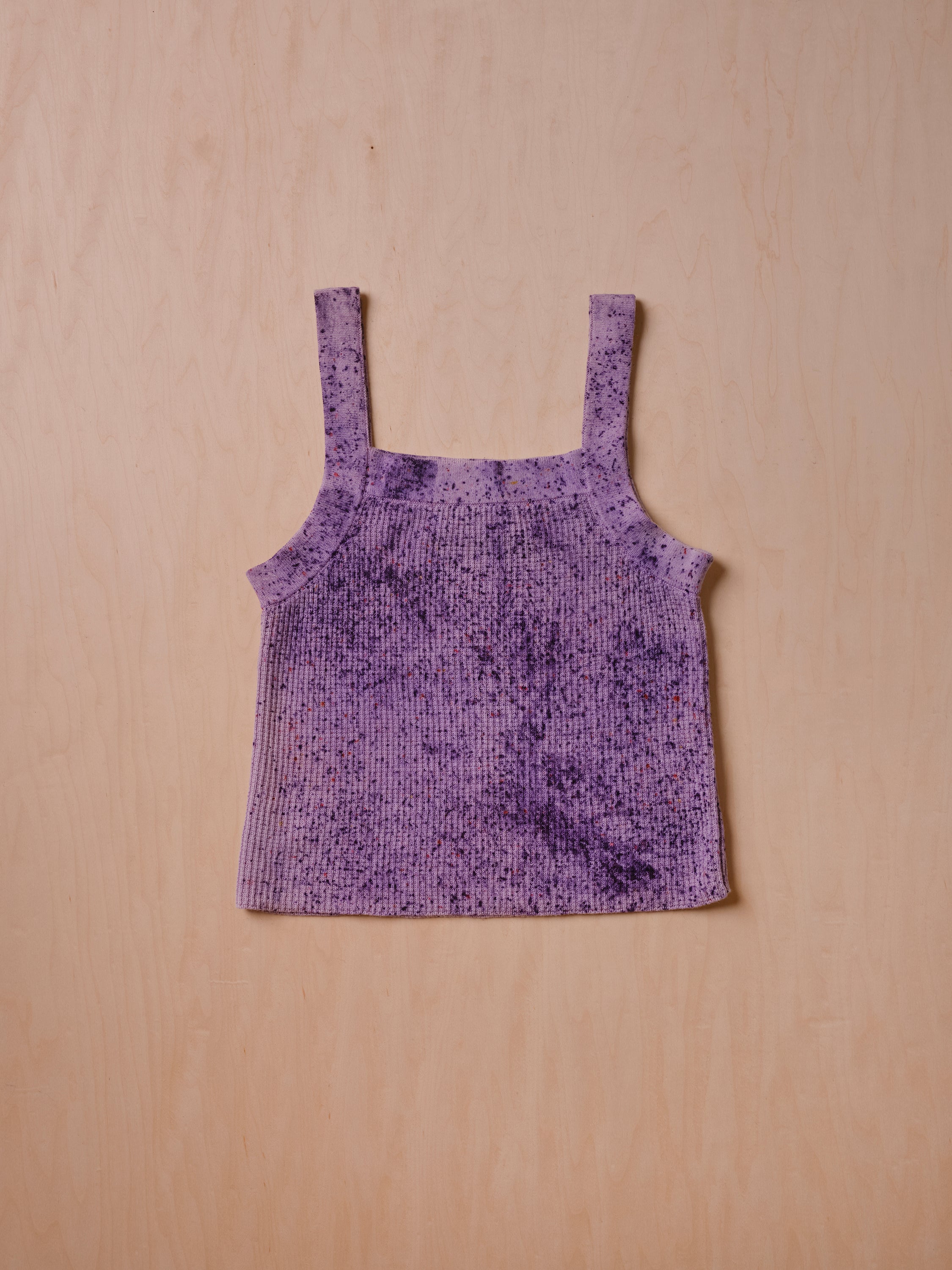 DEGEN x Botanical Colors Block Tank - Logwood + Madder