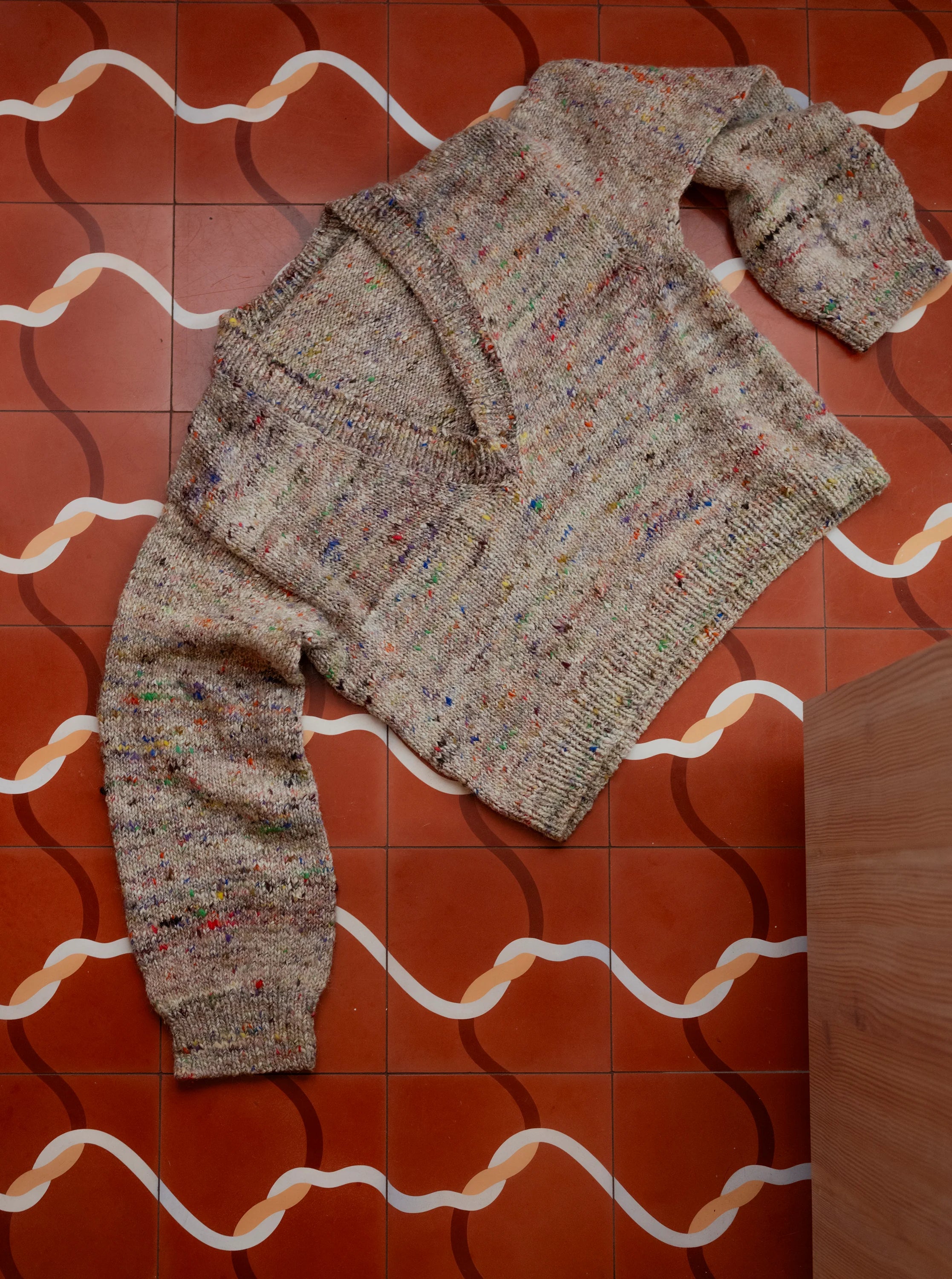 Classic Deep V Pullover Pattern
