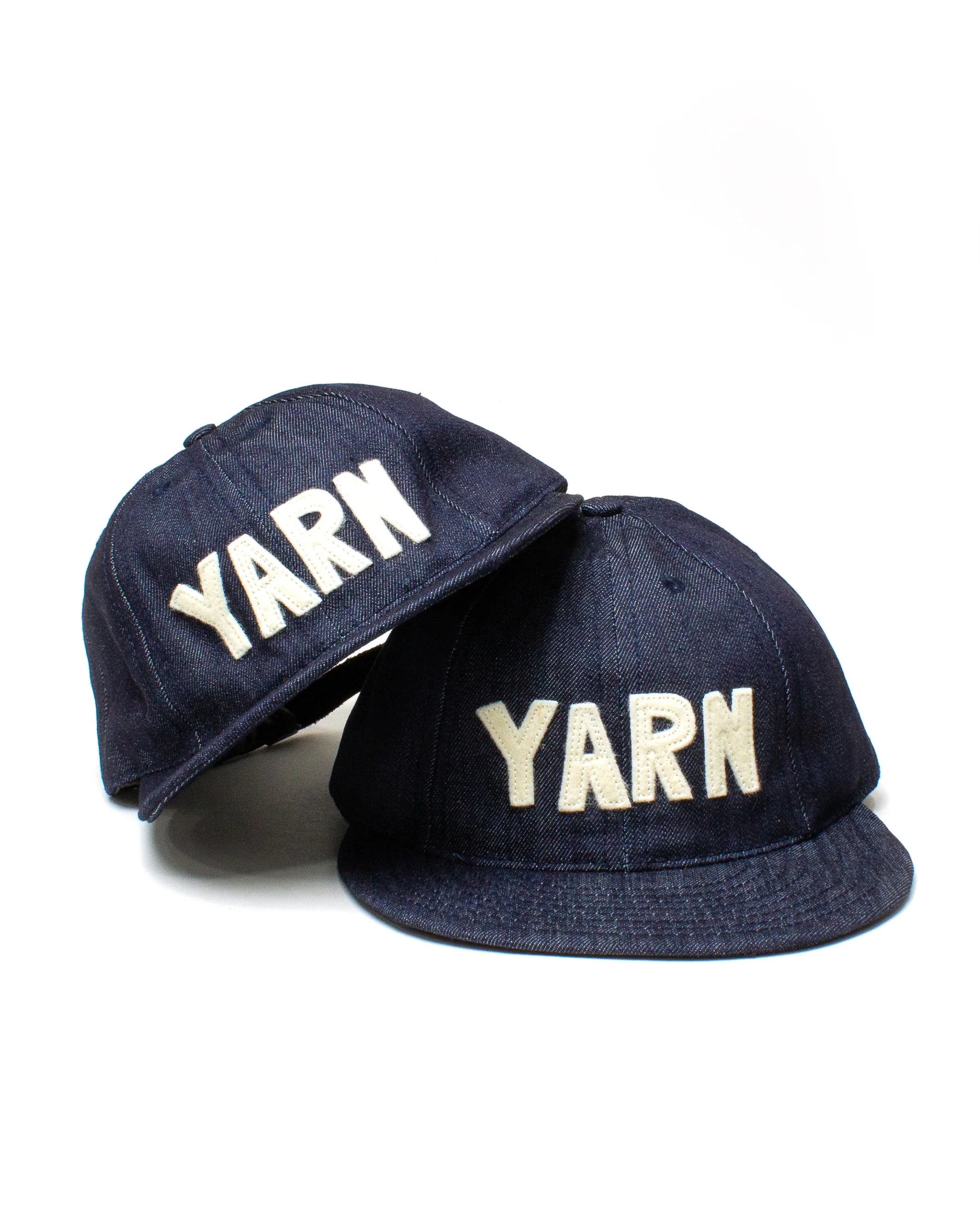 YARN Denim and Cream Cap