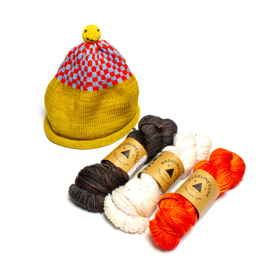 DEGEN Checkered Happy Hat Kit