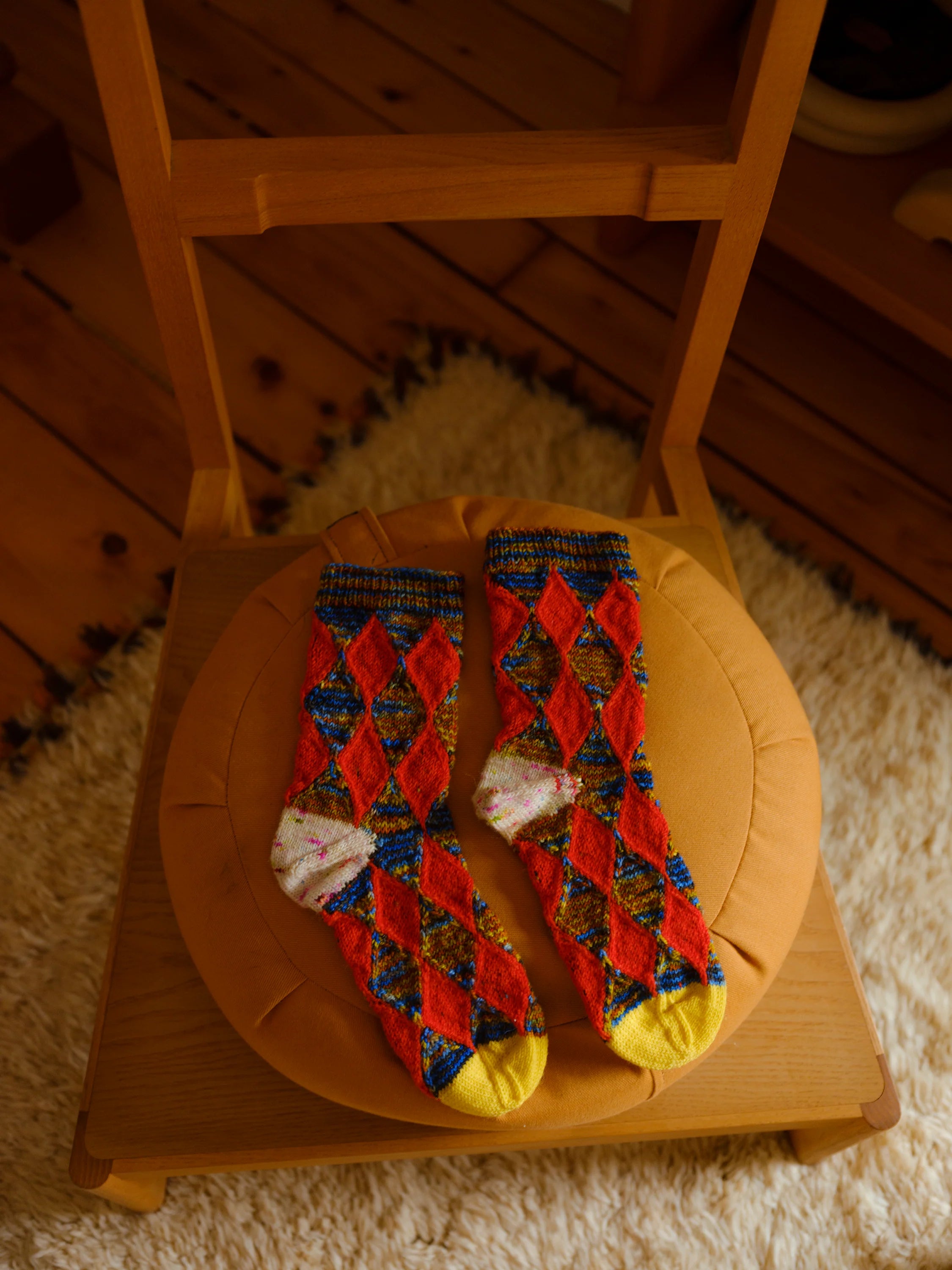 Harlequin Socks Pattern