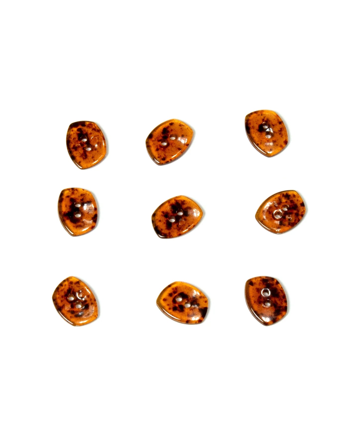 Amber with Speckles Buttons 14mm