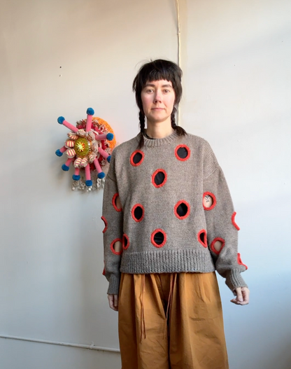 Cedar Holes Sweater