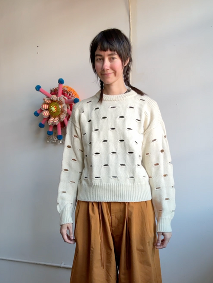 Cloud Bind Off Sweater