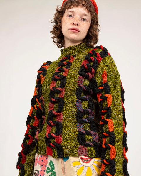 Chains Sweater Pattern