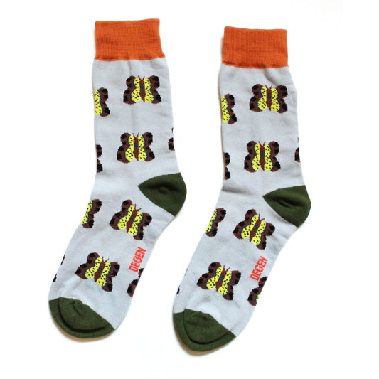Grumpy Butterfly Socks