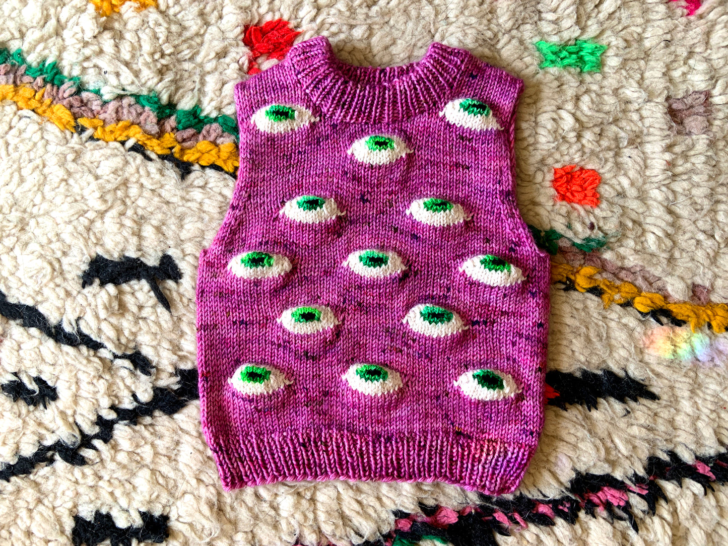 Baby Eyes Sweater + Vest Pattern