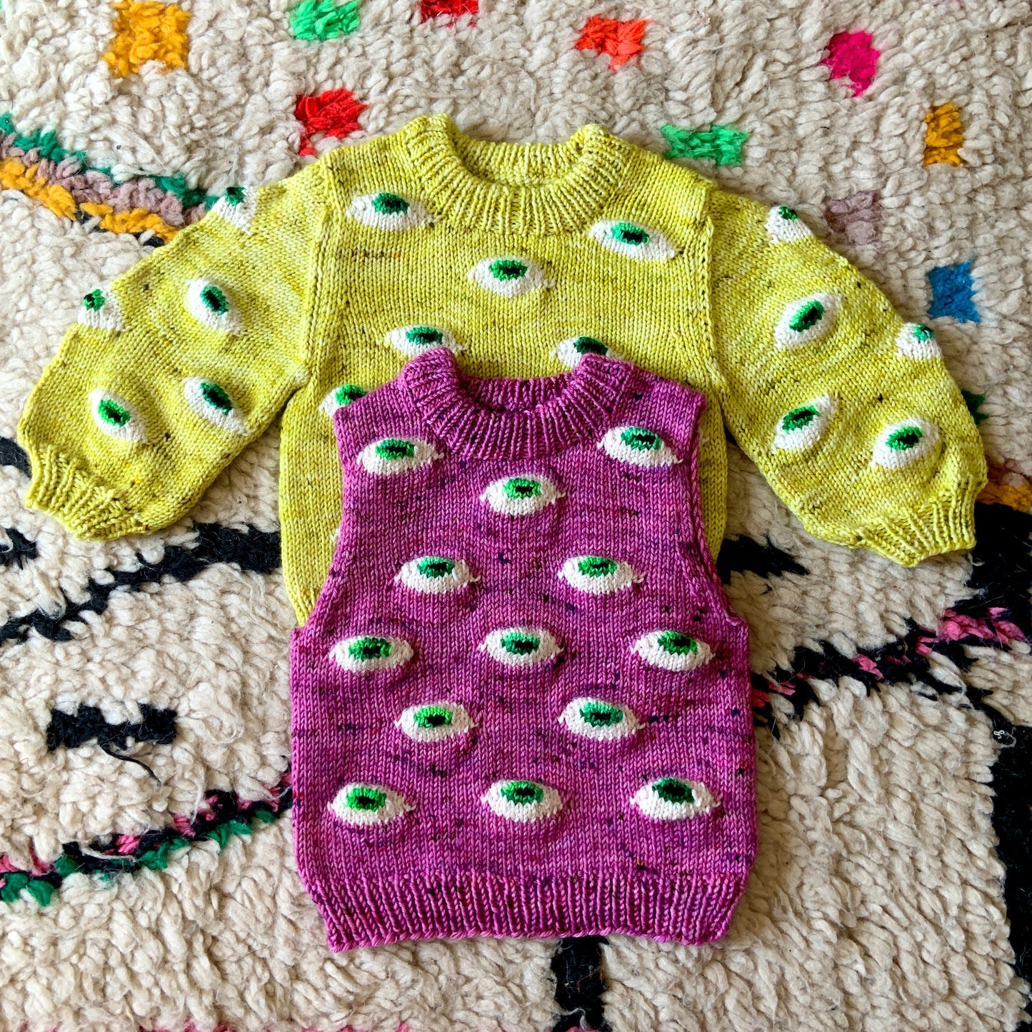 Baby Eyes Sweater + Vest Pattern