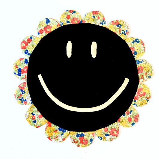 Smiley Patch Pattern